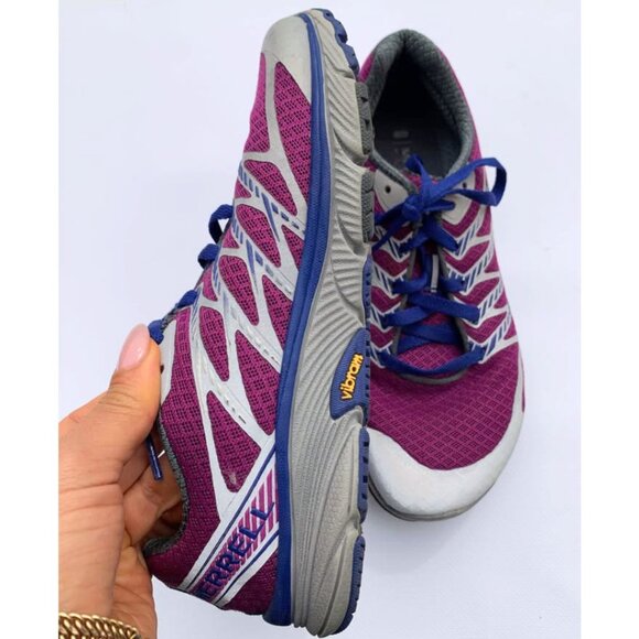 Merrell Bare Access Running Shoes Purple – Vibram Sole – Women’s Size 8 - Picture 1 of 3